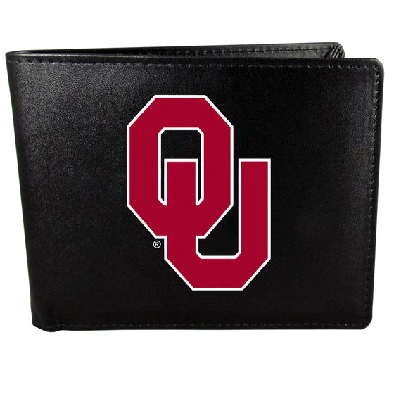 Oklahoma Sooners Bi-fold Wallet Large Logo