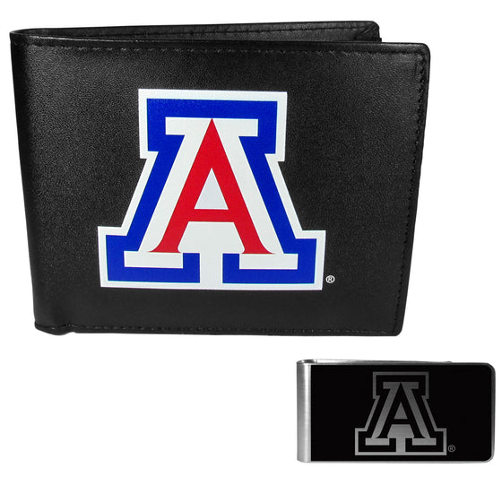 Arizona Wildcats Bi-fold Wallet & Black Money Clip