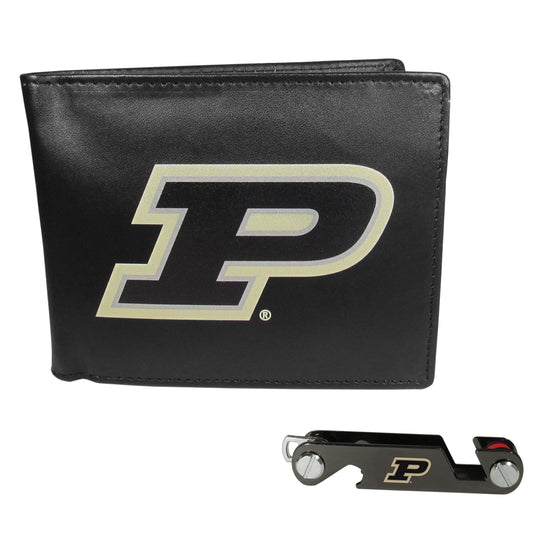 Purdue Boilermakers Bi-fold Wallet & Key Organizer