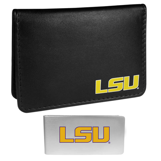 LSU Tigers Weekend Bi-fold Wallet & Money Clip