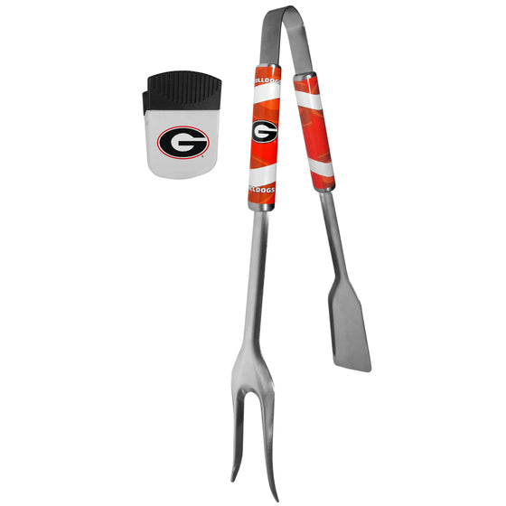 Georgia Bulldogs 3 in 1 BBQ Tool and Chip Clip