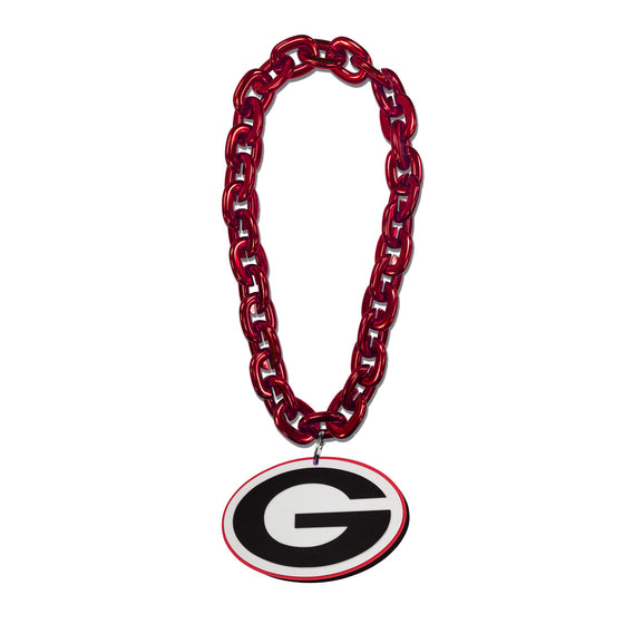 Georgia Bulldogs Necklace Big Fan Chain