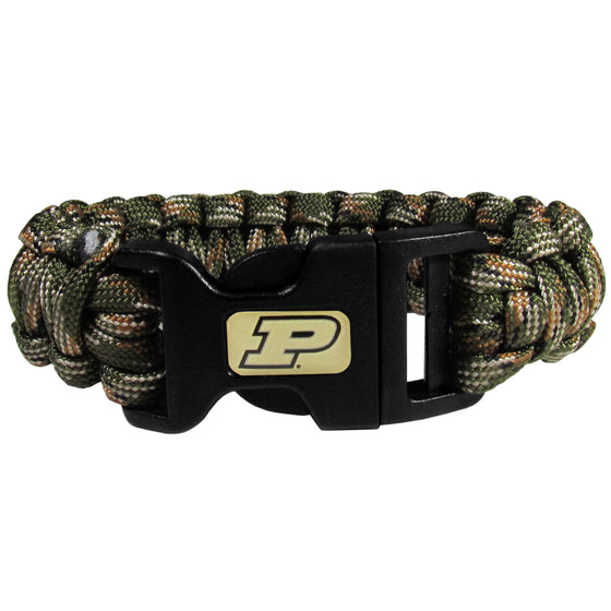 Purdue Boilermakers Camo Survivor Bracelet