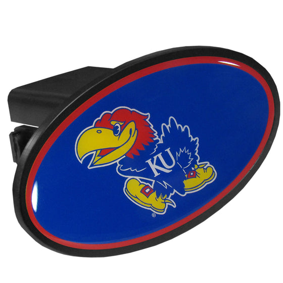 Kansas Jayhawks Plastic Hitch Cover Class III