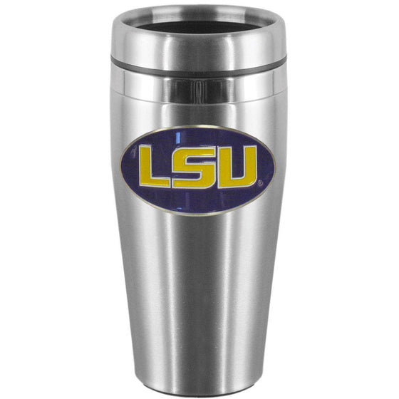 LSU Tigers Steel Travel Mug