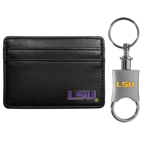 LSU Tigers Weekend Wallet & Valet Key Chain