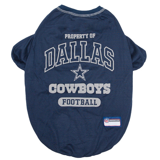 Dallas Cowboys Dog Tee Shirt by Pets First