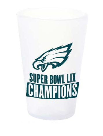 Philadelphia Eagles Super Bowl LIX Champions Silicone Shot Glass Icicle