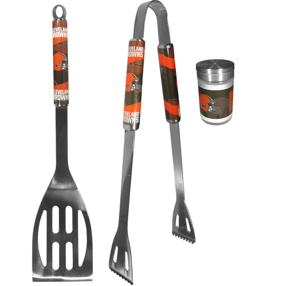 Cleveland Browns 2pc BBQ Set with Season Shaker