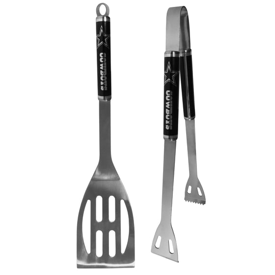 Dallas Cowboys 2 pc Black BBQ Set