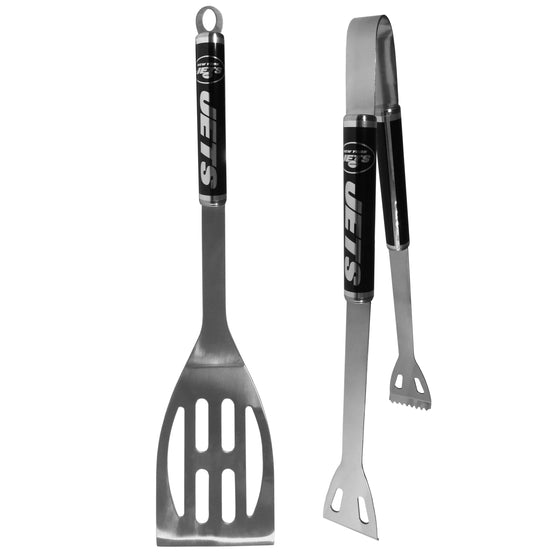 New York Jets 2 pc Black BBQ Set