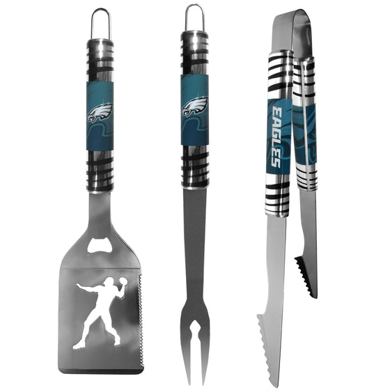 Philadelphia Eagles 3 pc Tailgater BBQ Tools