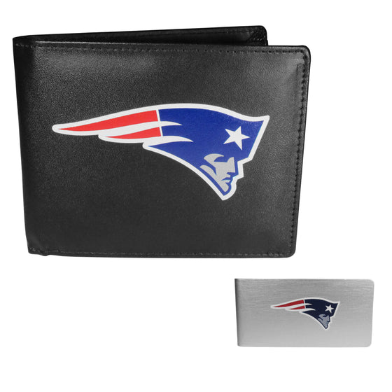 New England Patriots Bi-fold Wallet & Money Clip