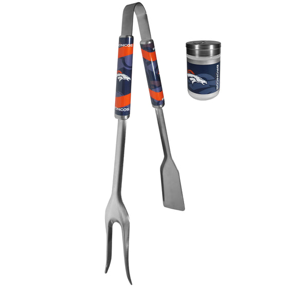 Denver Broncos 3 in 1 BBQ Tool and Season Shaker