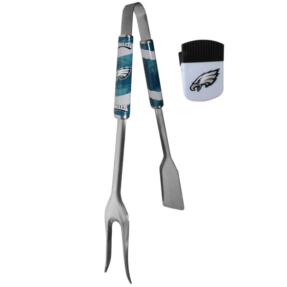 Philadelphia Eagles 3 in 1 BBQ Tool and Chip Clip