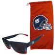 New York Giants Sportsfarer Sunglasses and Bag Set