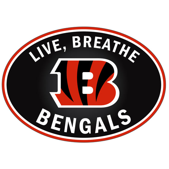 Cincinnati Bengals Live-Breath Auto Decal