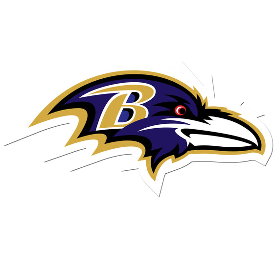 Baltimore Ravens 8 inch Auto Decal