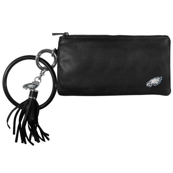 Philadelphia Eagles Leather Women's Bracelet Wallet