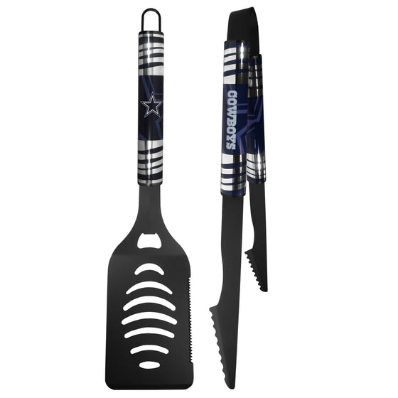 Dallas Cowboys 2 pc Black Tailgate BBQ Set