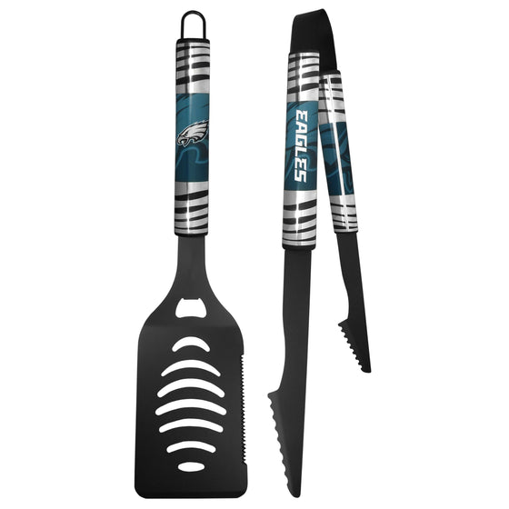 Philadelphia Eagles 2 pc Black Tailgate BBQ Set