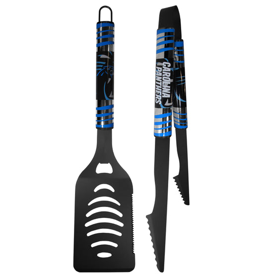 Carolina Panthers 2 pc Black Tailgate BBQ Set