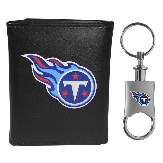 Tennessee Titans Tri-fold Wallet & Valet Key Chain