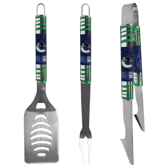 Vancouver Canucks 3 pc Tailgater BBQ Tools