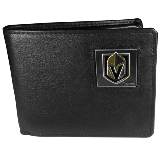 Las Vegas Golden Knights Leather Bi-fold Wallet