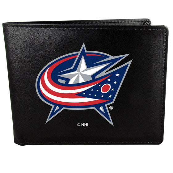 Columbus Blue Jackets Bi-fold Wallet Large Logo