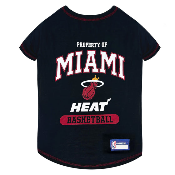 Miami Heat Tee Shirt Pets First