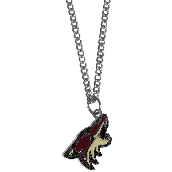 Arizona Coyotes Chain Necklace with Small Charm