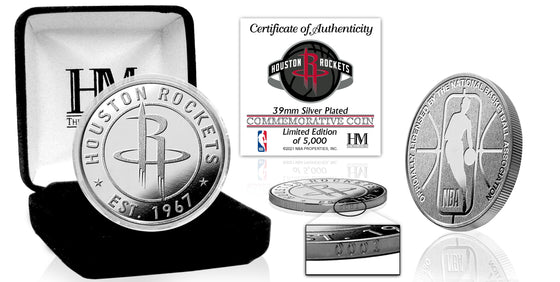 Houston Rockets Silver Mint Coin