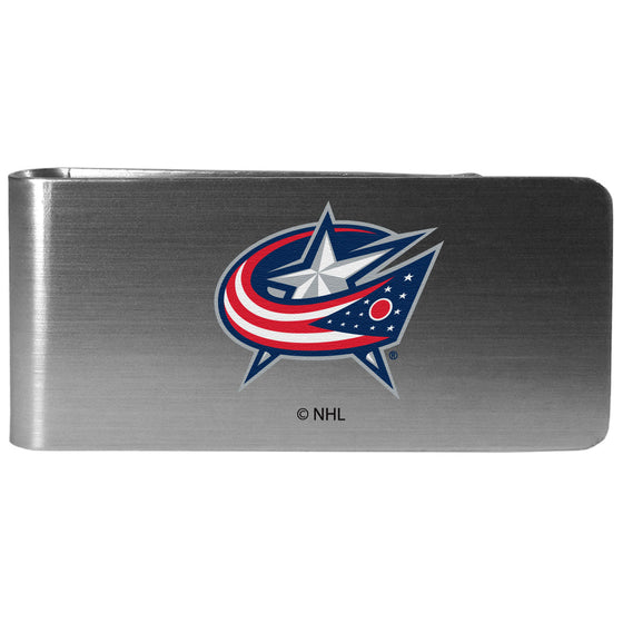 Columbus Blue Jackets Steel Money Clip, Logo