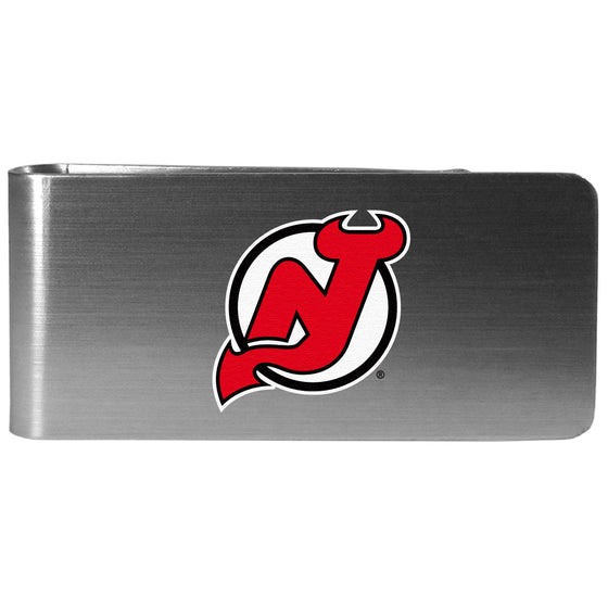 New Jersey Devils Steel Money Clip, Logo