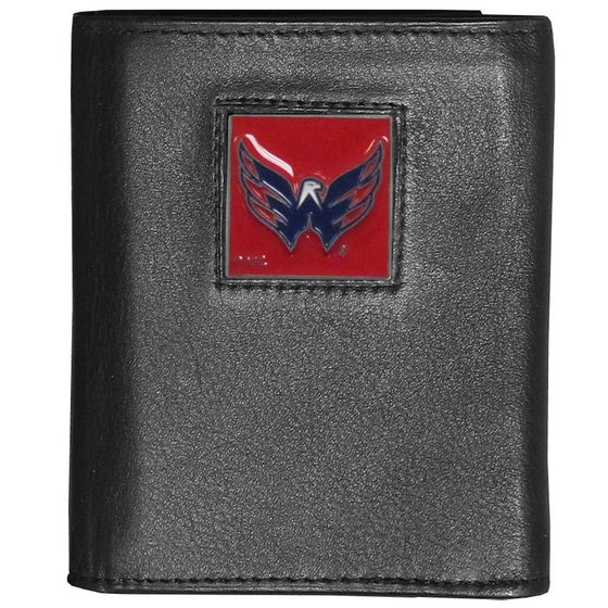 Washington Capitals Deluxe Leather Tri-fold Wallet