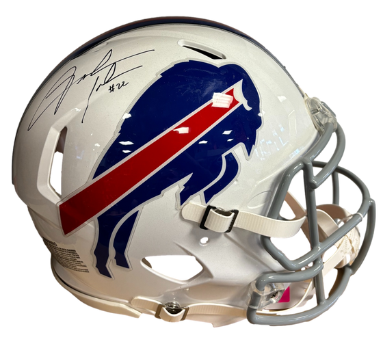 Buffalo Bills Fred Jackson Signed Autograph Full Size Authentic Helmet JSA COA