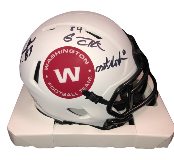 Washington Commanders Signed Helmets, Collectible Commanders Helmets