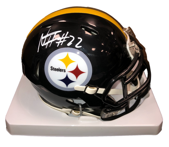 Pittsburgh Steelers Najee Harris Signed Auto Speed Mini Helmet - JSA W COA - 757 Sports Collectibles