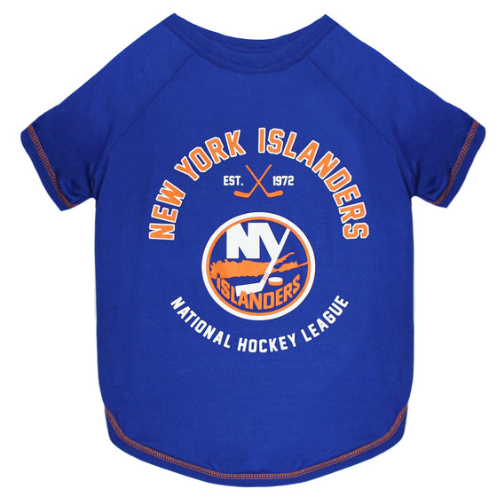 New York Islanders Tee Shirt Pets First