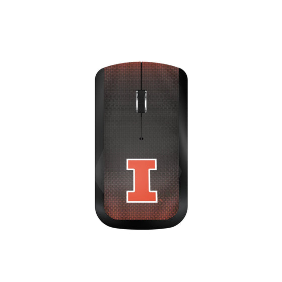 Illinois Fighting Illini Linen Wireless Mouse-0