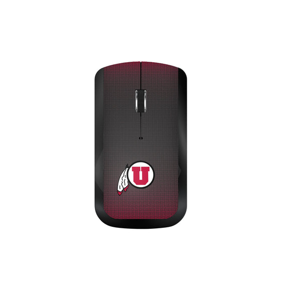 Utah Utes Linen Wireless Mouse-0