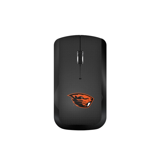 Oregon State Beavers Linen Wireless Mouse-0