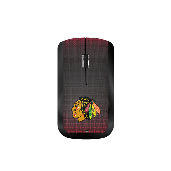 Chicago Blackhawks Linen Wireless Mouse-0
