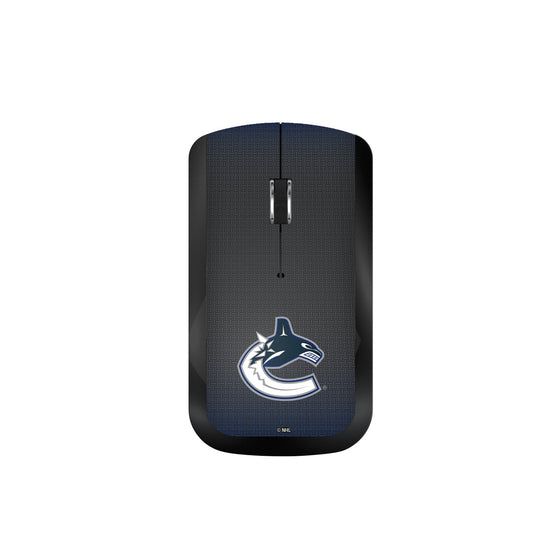 Vancouver Canucks Linen Wireless Mouse-0