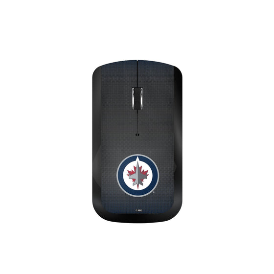 Winnipeg Jets Linen Wireless Mouse-0