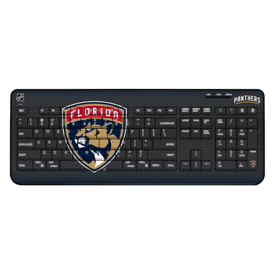 Florida Panthers Linen Wireless USB Keyboard-0