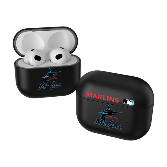 Miami Marlins Insignia AirPod Case Cover-0