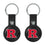 Rutgers Scarlet Knights Insignia Black Airtag Holder 2-Pack-0