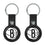 Brooklyn Nets Insignia Black Airtag Holder 2-Pack-0